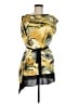 Bisou Bisou 100% Polyester Yellow Sleeveless Blouse Size M - photo 1