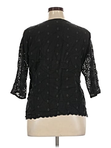 Johnny Was 3/4 Sleeve Blouse (view 2)