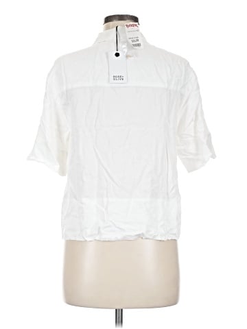 Rose + Olive Short Sleeve Blouse (view 2)