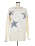 Splendid Stars Silver Pullover Sweater Size M - photo 1