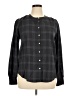 Faherty Black Long Sleeve Blouse Size XL - photo 1