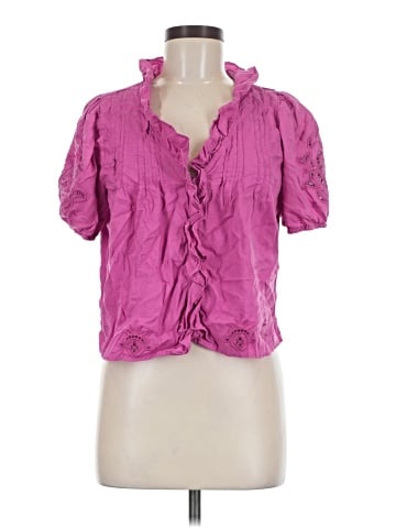 Calypso St. Barth Short Sleeve Blouse (view 1)