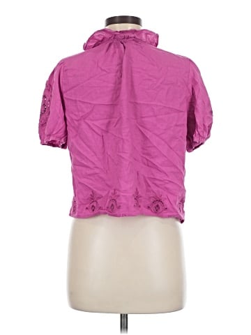 Calypso St. Barth Short Sleeve Blouse (view 2)