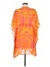 Echo 100% Polyester Orange Poncho One size - photo 2