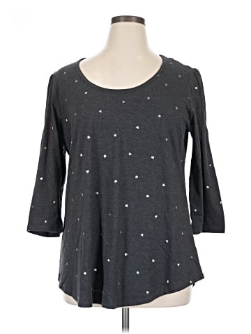 Lane Bryant 3/4 Sleeve Top (view 1)