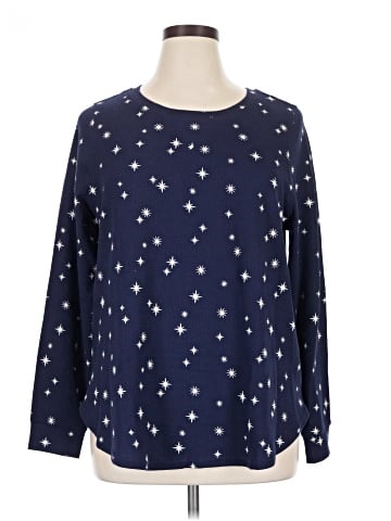 Lane Bryant Long Sleeve Top (view 1)