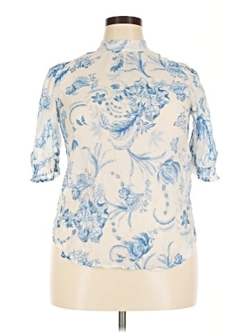 Flying Tomato Short Sleeve Blouse (view 1)