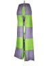 Nocturne Color Block Green Casual Pants Size M - photo 2