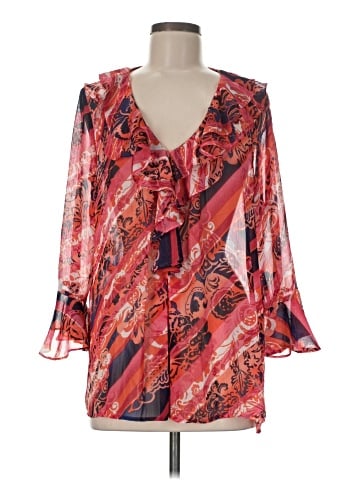 Jones New York Signature 3/4 Sleeve Blouse (view 1)