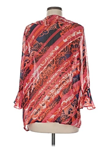 Jones New York Signature 3/4 Sleeve Blouse (view 2)
