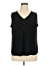 Roz & Ali Black Sleeveless Blouse Size XL - photo 1