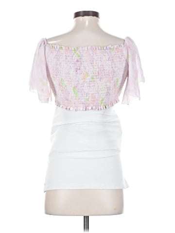 Hatch Short Sleeve Blouse (view 2)