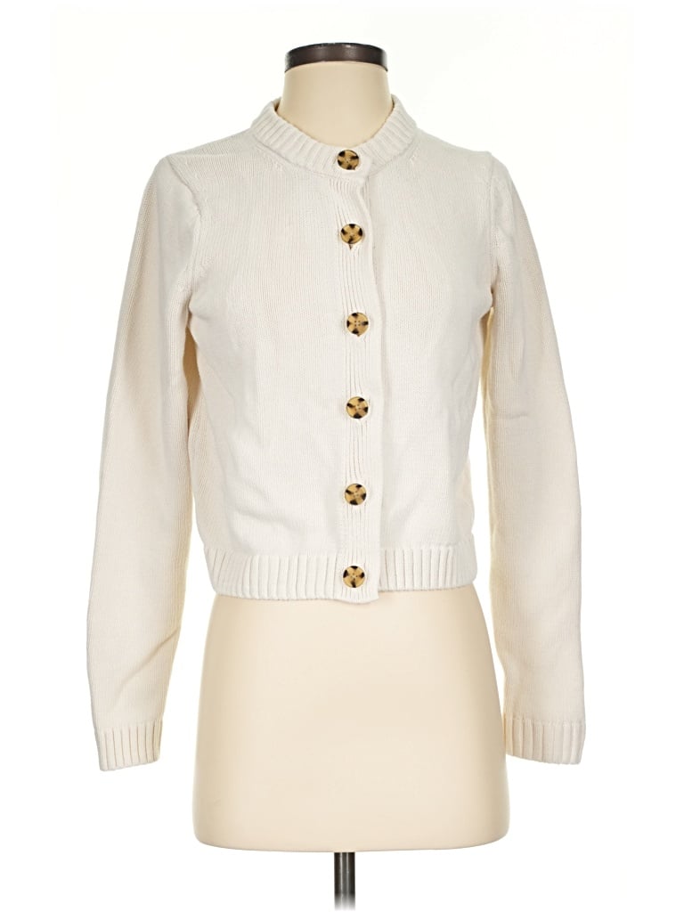Pre-owned Gap Cardigan Sweater In Ivory