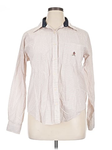 Tommy Jeans Long Sleeve Button-Down Shirt (view 1)