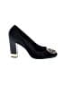 Tory Burch 100% Leather Black Heels Size 7 1/2 - photo 1