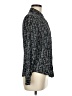 Kate Hill Print Black Long Sleeve Blouse Size 8 - photo 4