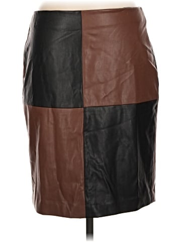 Bar III Faux Leather Skirt (view 1)