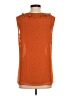 CAbi 100% Polyester Orange Sleeveless Blouse Size S - photo 2