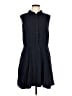 Amazon Essentials 100% Viscose Solid Black Casual Dress Size L - photo 1