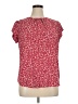 Fun2Fun Red Short Sleeve Blouse Size XL - photo 1
