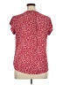 Fun2Fun Red Short Sleeve Blouse Size XL - photo 2
