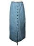 Assorted Brands Solid Blue Denim Skirt Size 12 - photo 1