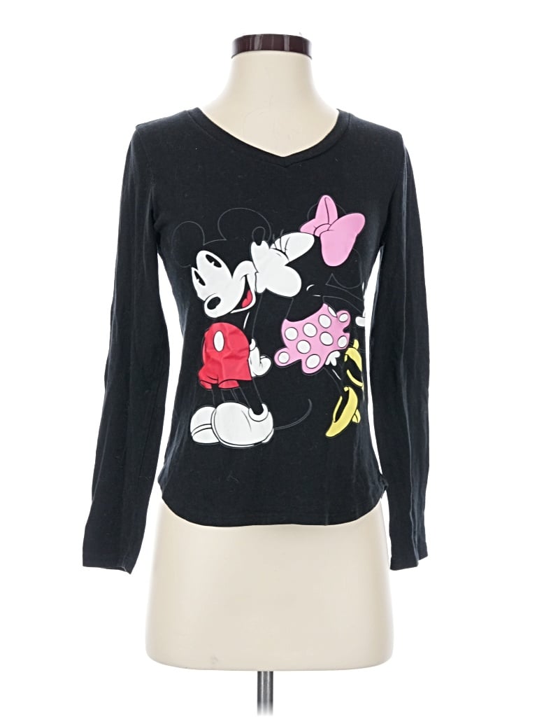 Pre-owned Disney Long Sleeve T-shirt In Black