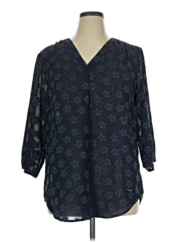 Jones New York Signature 3/4 Sleeve Blouse (view 1)