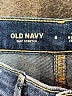 Old Navy Solid Blue Jeans Size 8 - photo 3