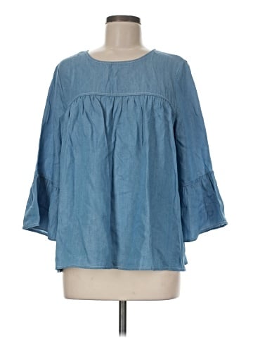 Glam 3/4 Sleeve Blouse (view 1)