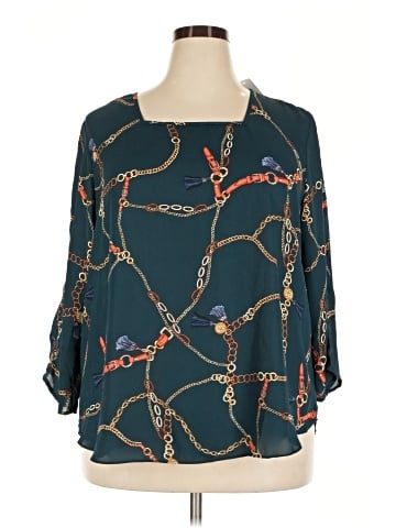 Sami & JO 3/4 Sleeve Blouse (view 1)