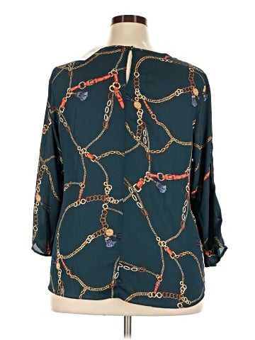 Sami & JO 3/4 Sleeve Blouse (view 2)