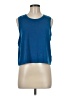 Athleta Blue Sleeveless T-Shirt Size M - photo 1