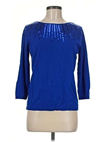 Draper's & Damon's 3/4 Sleeve Top (view 1)