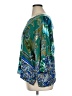 Tiny 100% Rayon Blue 3/4 Sleeve Blouse Size XL - photo 5