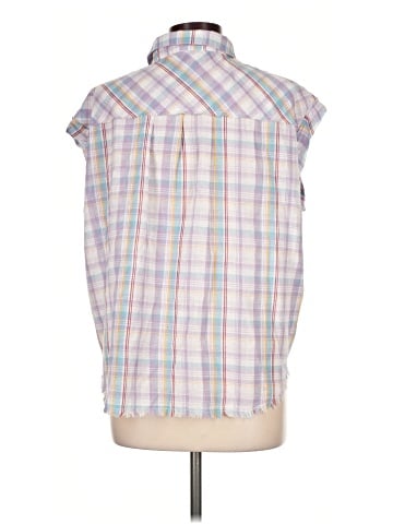 Fate Sleeveless Button-Down Shirt (view 2)
