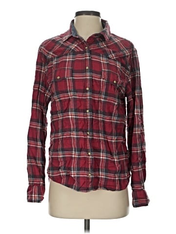 Jachs Girlfriend Long Sleeve Button-Down Shirt (view 1)