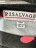 P.J. Salvage Hearts Gray Pullover Sweater Size S - photo 7