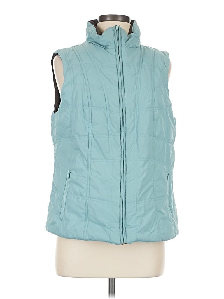 Pre-owned Touché Vest In Teal