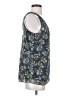 CAbi 100% Polyester Blue Sleeveless Blouse Size S - photo 4