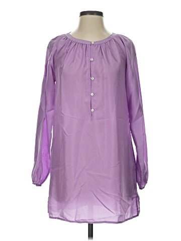 J.Crew Factory Store 3/4 Sleeve Silk Top (view 1)