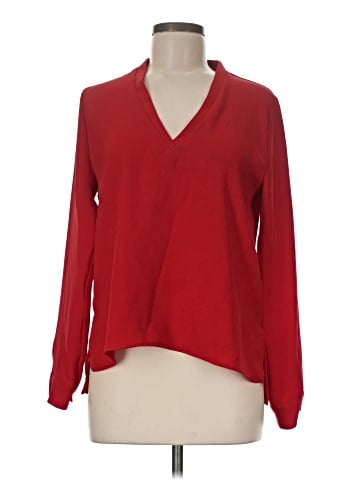 Zara Basic Long Sleeve Blouse (view 1)