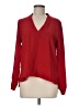 Zara Basic Red Long Sleeve Blouse Size M - photo 1