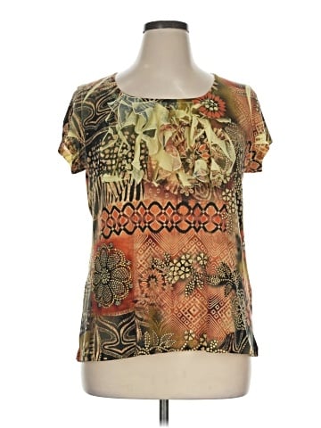 Chico's Short Sleeve Blouse (view 1)