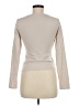 Pinkm Style Tan Long Sleeve Top Size M - photo 2