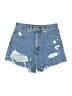 Levi's 100% Cotton Blue Denim Shorts Size 27 waist - photo 1