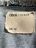 ASOS 100% Cotton Blue Denim Jacket Size UK 12 / US 8 - photo 6
