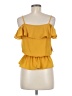 Papaya Yellow Sleeveless Blouse Size M - photo 2