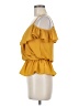 Papaya Yellow Sleeveless Blouse Size M - photo 5
