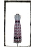 Wisp Print Gray Casual Dress Size 8 Petite - photo 2